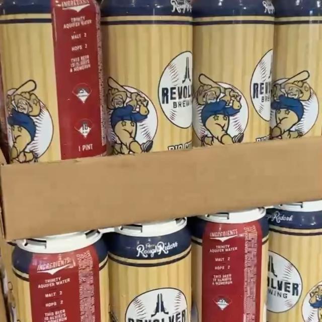 Speak softly and carry a Big Stick Blonde… 

Opening weekend for the  @friscoroughriders is TOMORROW and there’s no better way to celebrate than with our special edition Revolver Brewing X Frisco Rough Riders brew. 

Grab your peanuts + a Big Stick Blonde and be ready for homers all weekend long - baseball is back ⚾️🍻