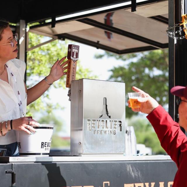 It’s Spring Game time, Aggie Nation! Join us at the Maroon & White game TOMORROW at Kyle Field and try Block T Blonde for yourself! 🍻

We will be on-site in the fan zone at Kyle Field Sampling. Swing by, say Howdy and come tailgate Revolver-style. This one is for the Aggies, cheers CSTAT!